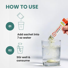 CONTINUAL G Powder packaging with 120 sachets