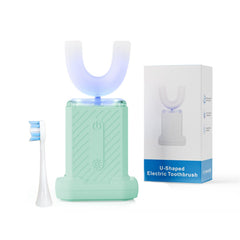 COOBST U-shaped electric toothbrush with dual-button controls