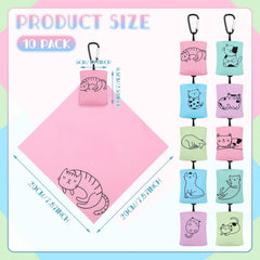 Cat styles: 10 different kitty cloths for glasses and screens