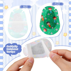Astronaut and rocket patterned eye patches for kids
