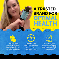 60-count vegan CoQ10 200mg capsules