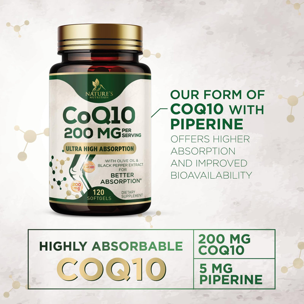 Antioxidant depiction for CoQ10