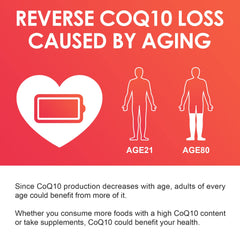 Icons representing heart health energy and immune support