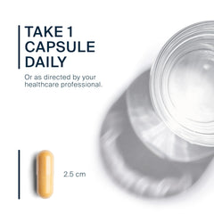 Vegan CoQ10 packaging showing gluten, dairy and soy free claim