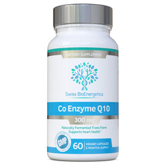CoQ10 300mg 60 capsules in trans form, fermented production