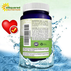 CoQ10 400mg vegan supplement bottle on white background