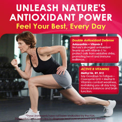 Grape-flavored CoQ10 Gummies on white background