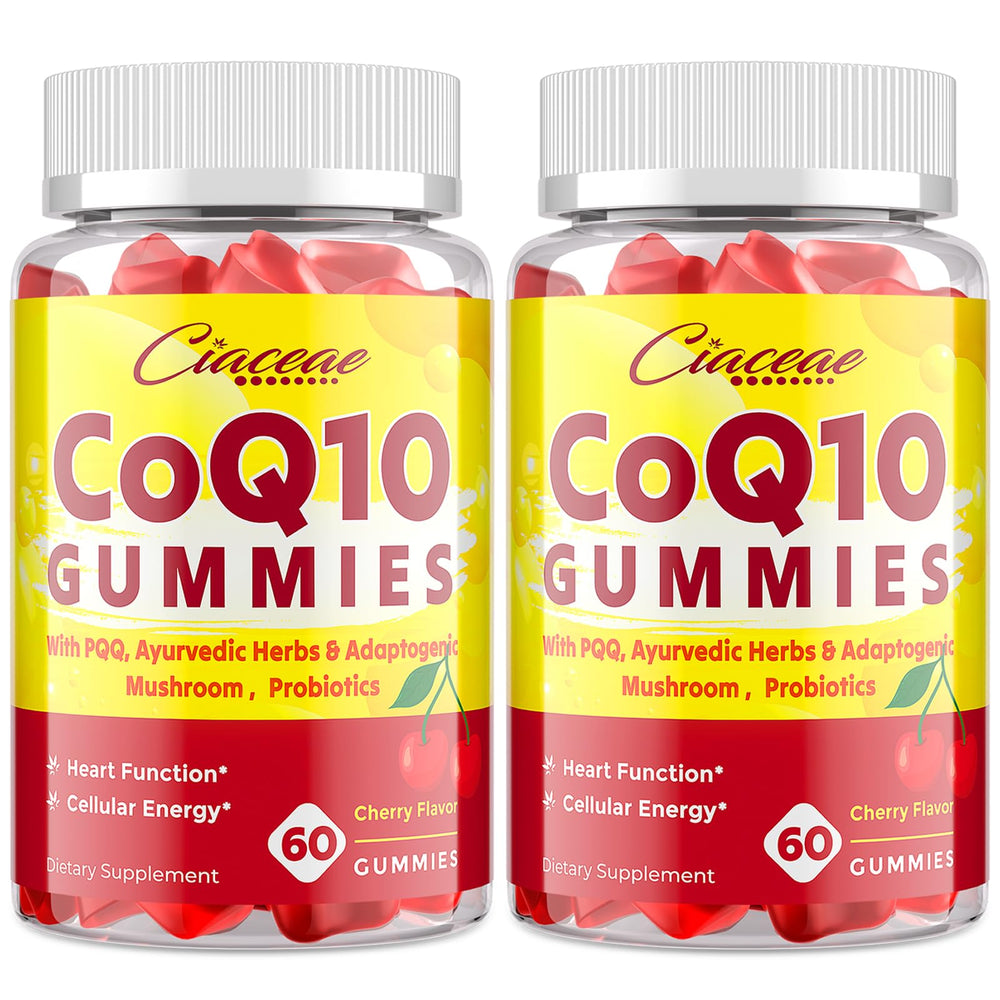 Front/packshot of CoQ10 Gummies with PQQ 400 mg