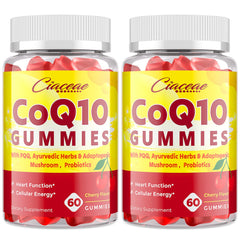Front/packshot of CoQ10 Gummies with PQQ 400 mg