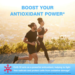 Vitamin World CoQ10 rapid-release softgels packaging