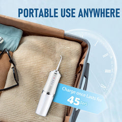 Travel-friendly portable water flosser with case