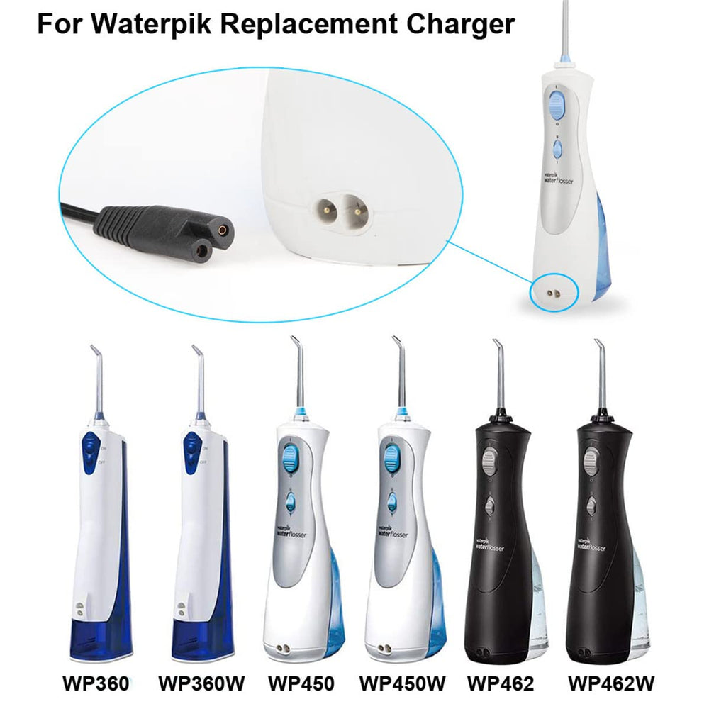 Waterpik cordless charger replacement cord for WP-360/WP-462/WP-450