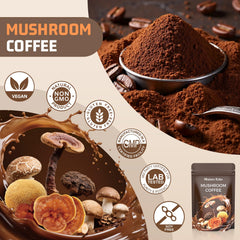 Close-up of Cordyceps mushroom