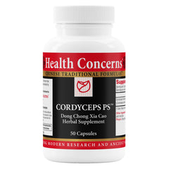 Cordyceps PS lung support bottle with 50 capsules