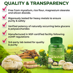 Herbal blend of Cordyceps, Rhodiola Rosea, and Ginseng