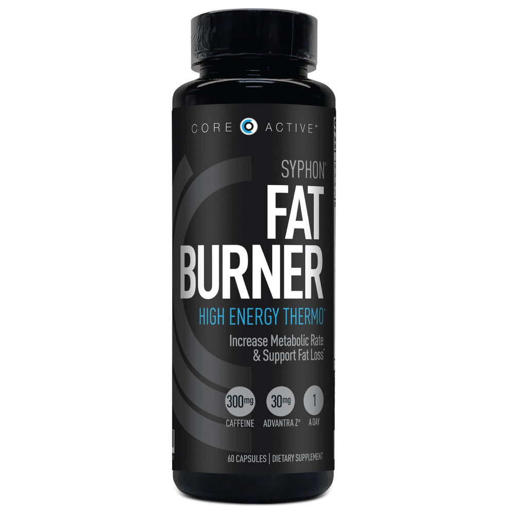 Core Active Syphon thermogenic fat burner bottle - front view