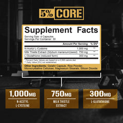 Milk Thistle 750mg ingredient highlight for liver health