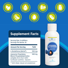 Liposomal delivery concept with phospholipid bubbles illustration