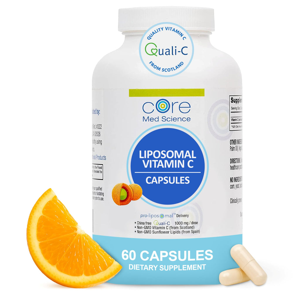 Core Med Science Liposomal Vitamin C 1000mg bottle with 60 capsules