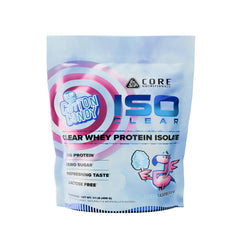 Core Nutritionals Iso Clear bottle in Blue Raspberry for convenient protein boost