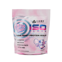 Core Nutritionals Iso Clear bottle with clear whey formula for post-workout refreshment