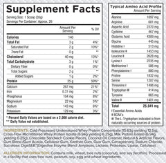 Core Nutritionals Pro Sustained Release cookies-cream powder for smoothies and shakes