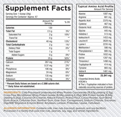 Core Nutritionals Pro Sustained Release whey scoop signals precise, timed protein intake.