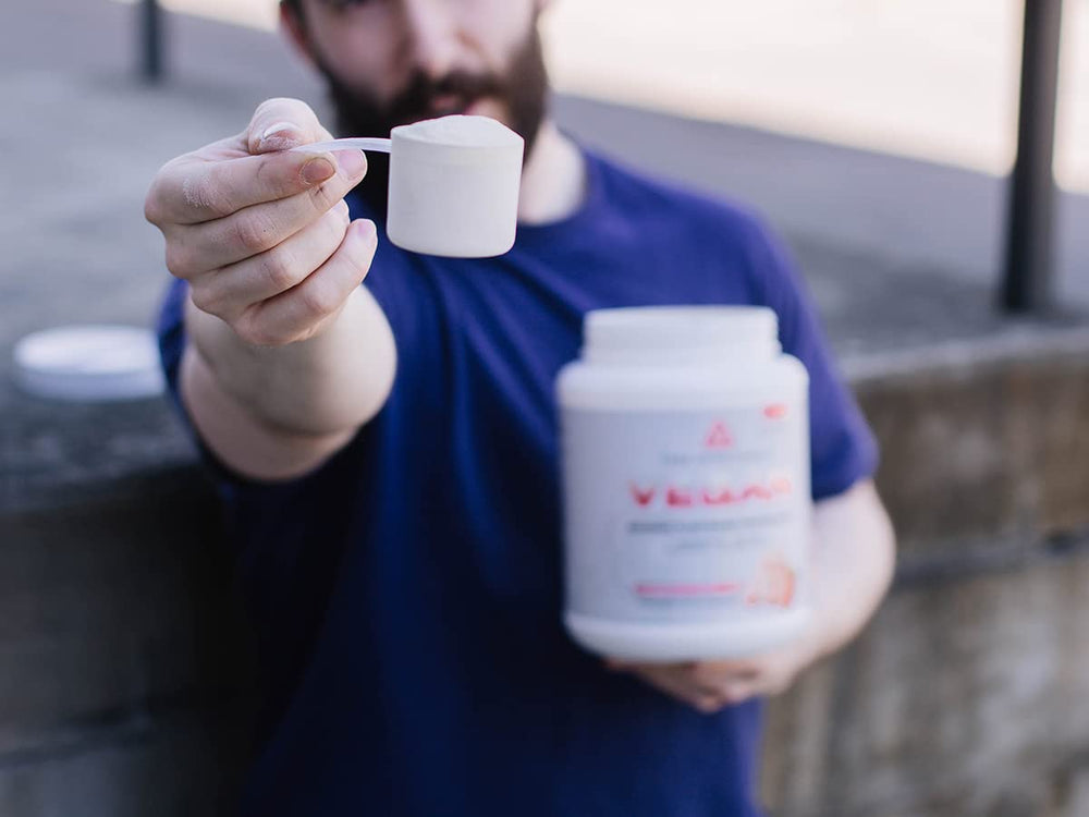 Ingredient list for Core VEGAN plant-based protein blend
