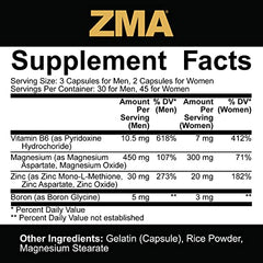 90-capsule Core ZMA Boron bottle displayed