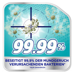 Elimination of breath odour bacteria with Corega tabs