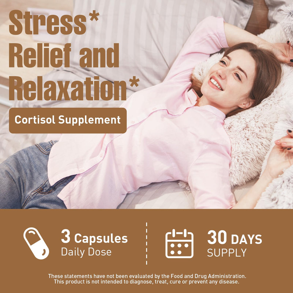 Cortisol balance concept for women's health