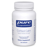 Pure Encapsulations Cortisol Calm bottle on white background