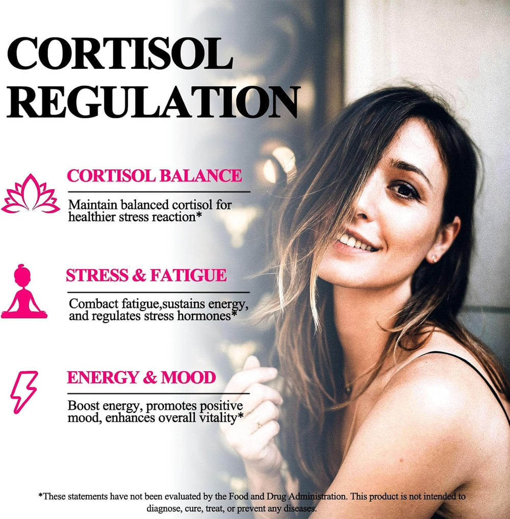 Cortisol detox with 13+ botanicals and vitamins