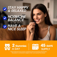 Lifestyle shot of a calm, focused person with the product