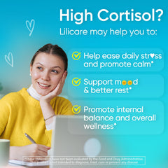 Relaxed lifestyle image representing cortisol balance and calm
