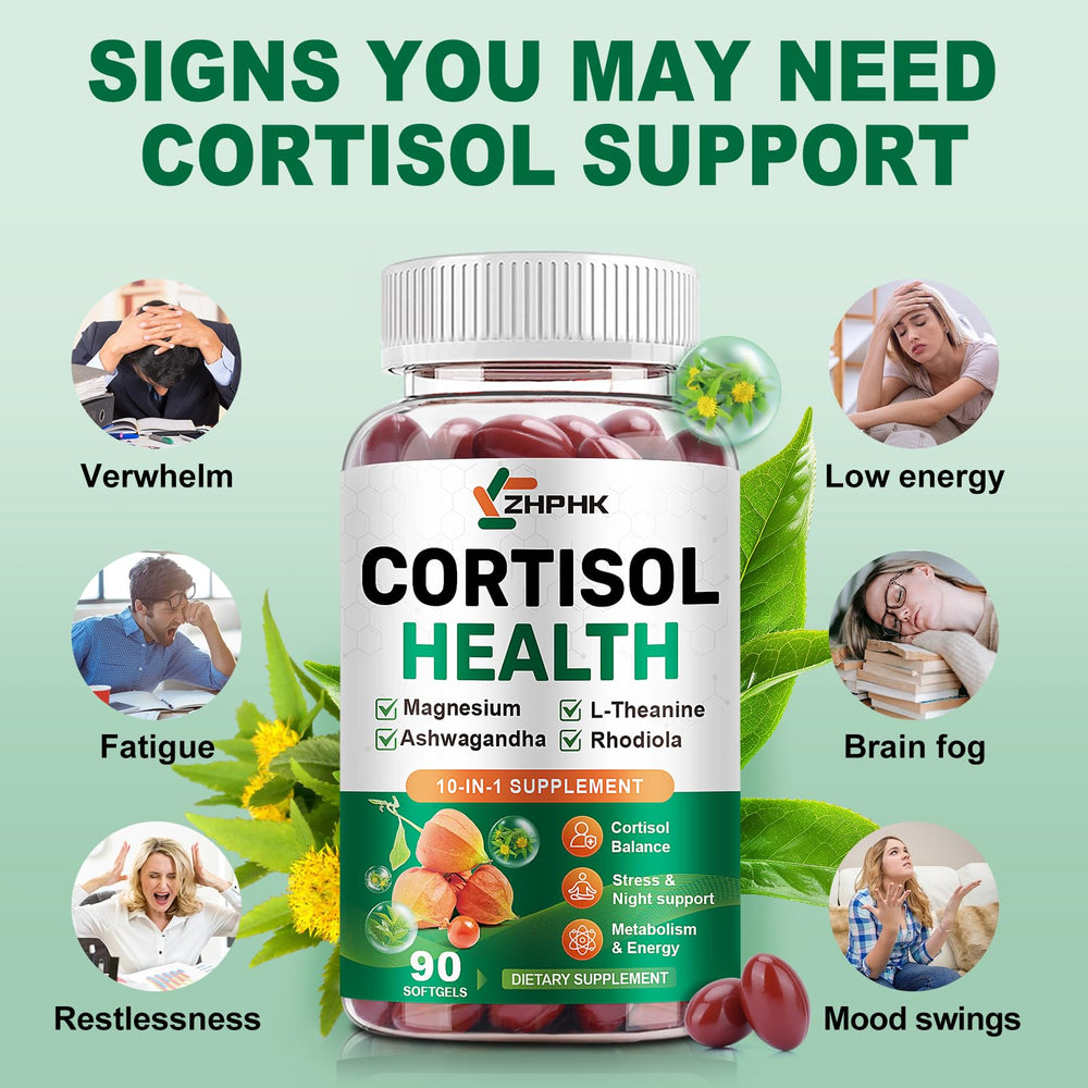 GMP-certified production label on Cortisol Manager bottle