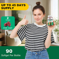 Serving suggestion: two softgels daily for cortisol balance