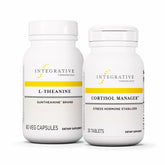 Cortisol Manager and L-Theanine bundle product shot