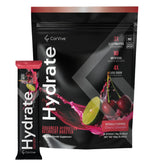 CorVive Hydrate Cherry Limeade electrolyte drink mix box front view