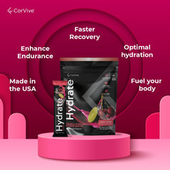 15 individual packs of CorVive Hydrate Cherry Limeade