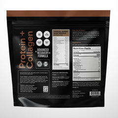 CorVive Protein + Collagen Powder chocolate scoop showing an easy post-workout serving.