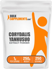 Corydalis extract powder in a 250g container