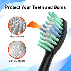 Individually wrapped COSLUS C40/DY-108Pro toothbrush heads
