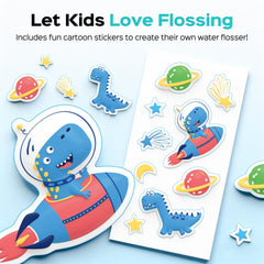DIY stickers included for personalization