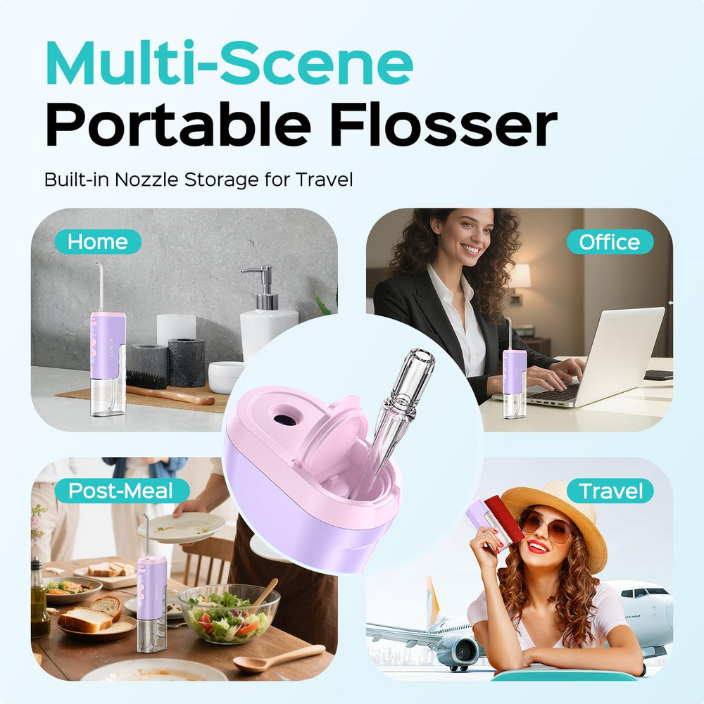 IPX7 waterproof portable water flosser