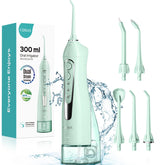 COSLUS Water Flosser front view in green