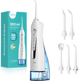 COSLUS Water Dental Flosser white handheld device