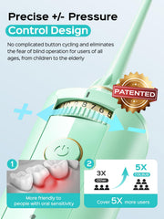 Interdental nozzles including orthodontic and periodontal tips