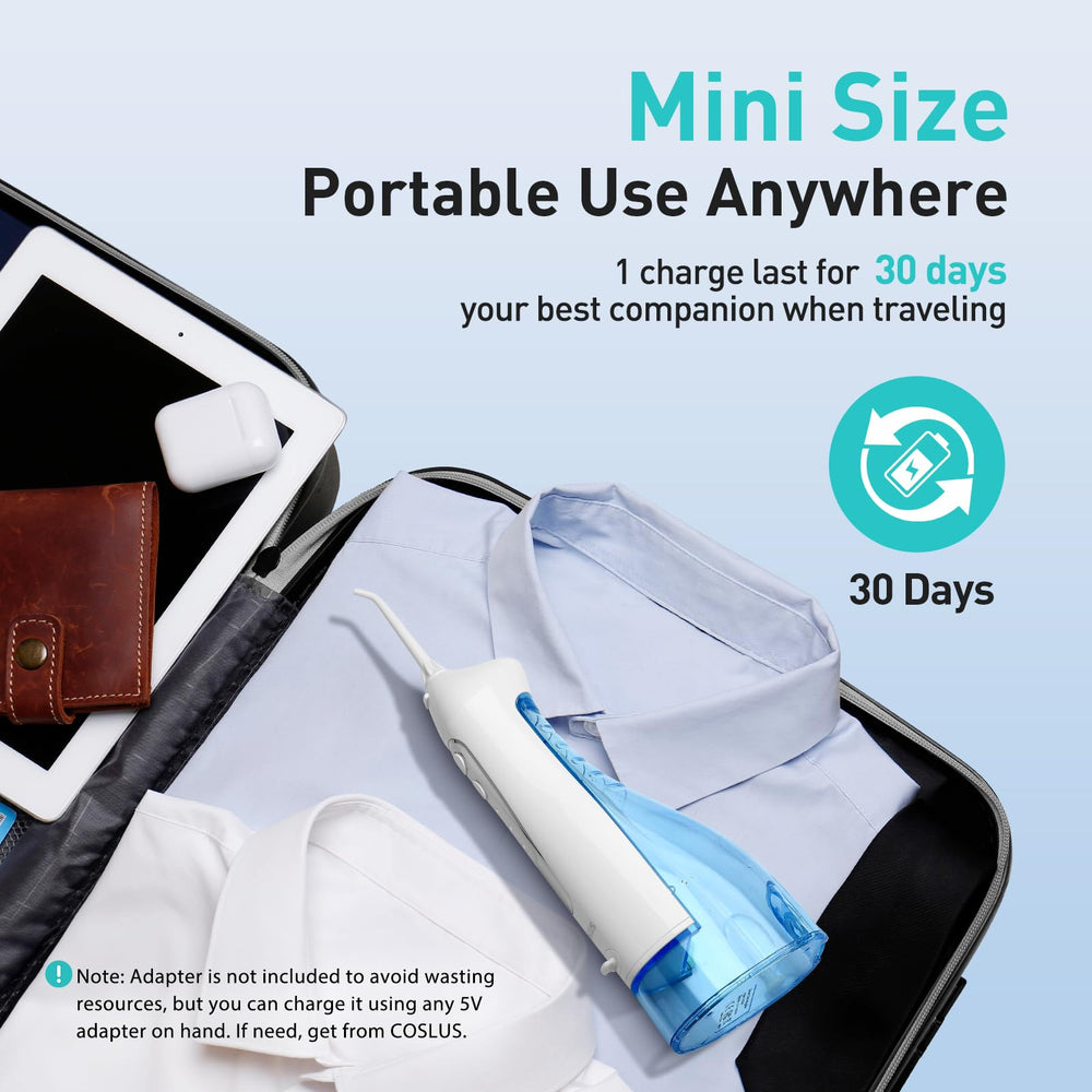 IPX7 waterproof cordless oral irrigator