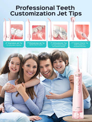 Contents include multiple tips and charging cable for COSLUS